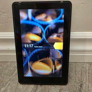 Amazon Kindle Fire 1st Generation D01400 - 7" - WI-FI - Black Tablet Tested